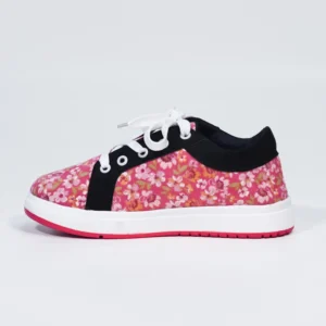 Floral Pink Women's Sneakers